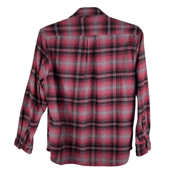 Jachs Mens XL Heritage Brawny Flannel Shacket Heavy Shirt Tartan Plaid Jacket - Picture 3 of 15